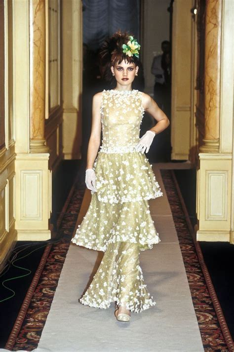 chanel spring 1996 couture|Chanel dresses 1996.